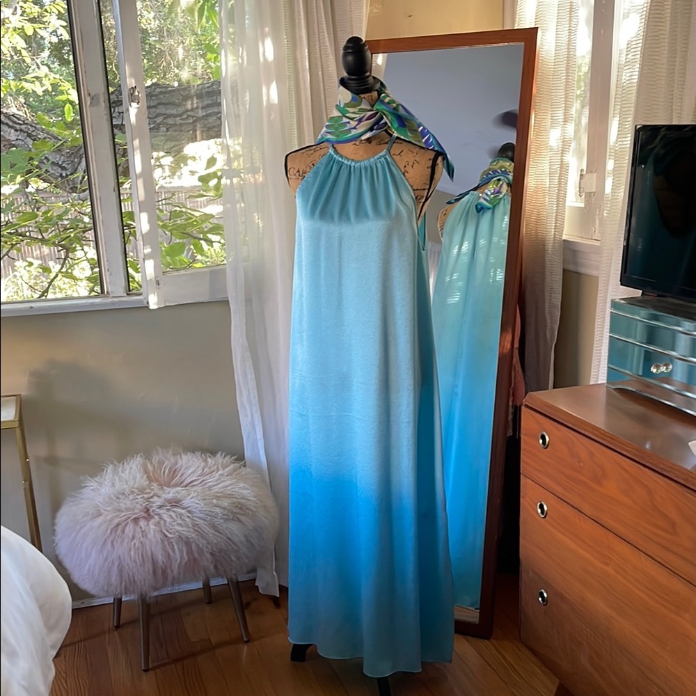 Ted Baker London Blue Maxi Dress